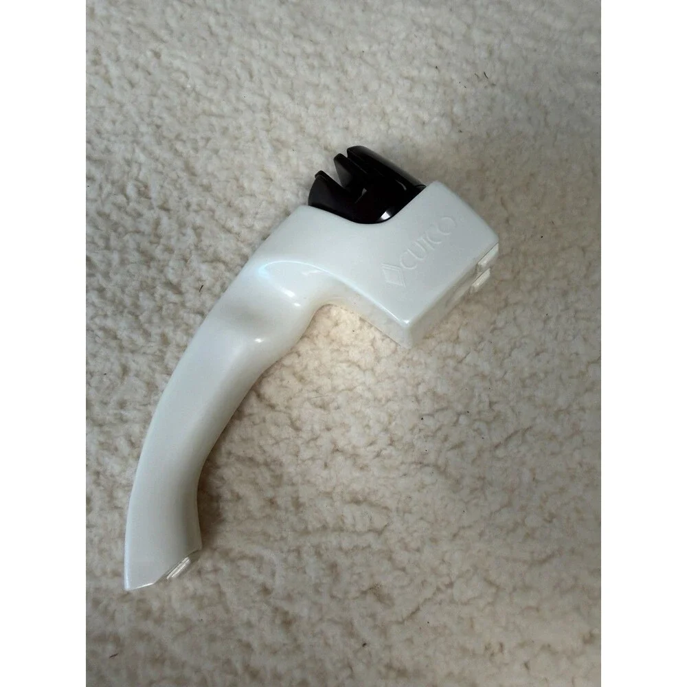 Cutco  Kitchen Knife Sharpener Hand Held Pull Through White Vintage